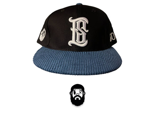 El Salvador Black/Blue/Grey SnapBack